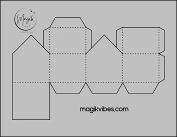 Casita de papel para armar